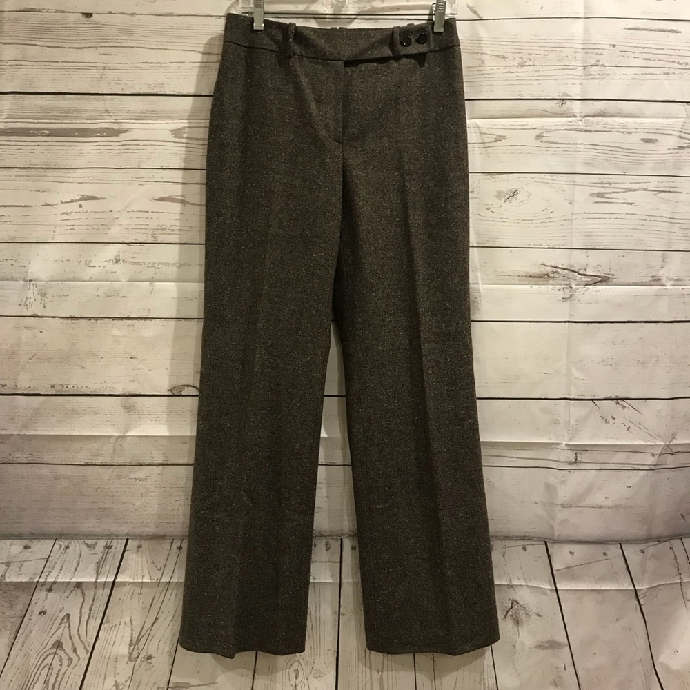 Ann Taylor Wool Tweed Trouser Dress Pants